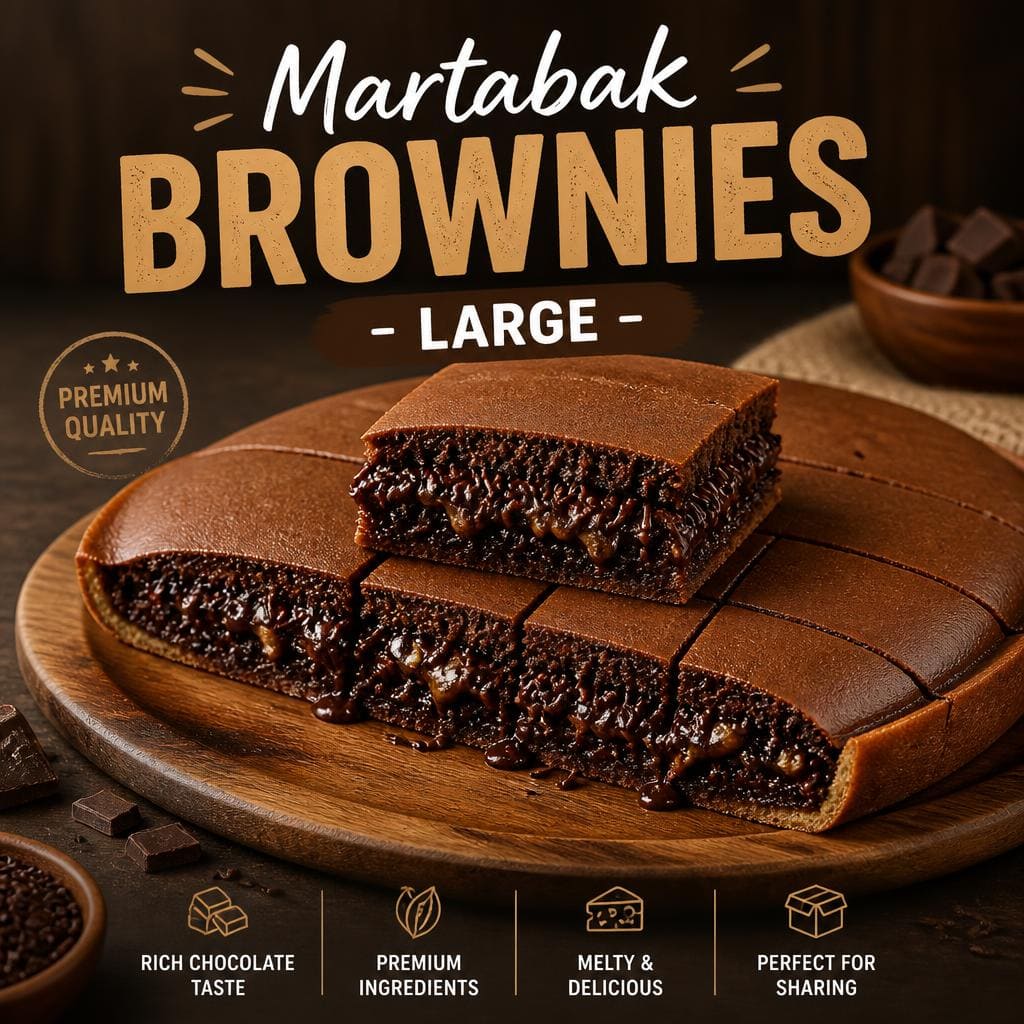 Brownies Large Martabak 999 Asli Bandung
